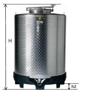 CUVE pour mout de distillation ref FD-B (Speidel) Kingersheim 0