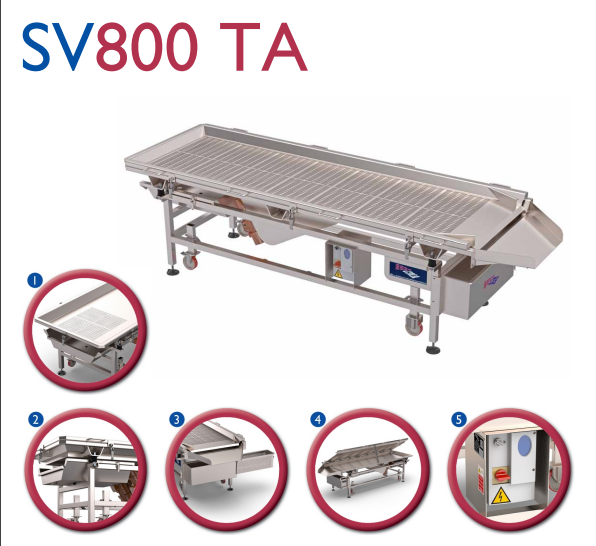 Table de tri vibrante (Marque CMA) Mulhouse 0