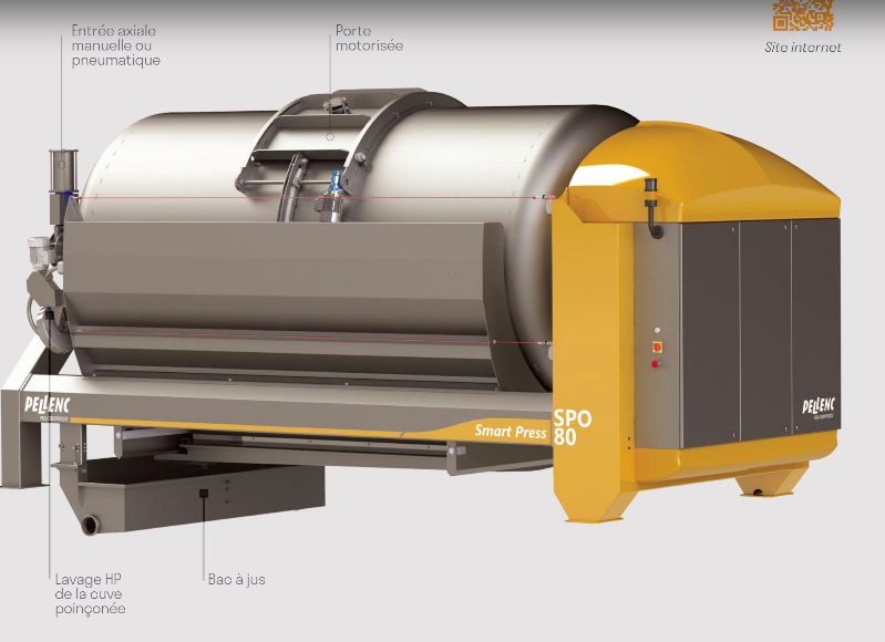 Pressoir SPO 40-150- Cage ouverte (PERA-PELLENC) Kingersheim 4