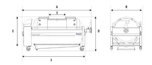 Pressoir SPC 20-30 hl &#8211; Cage fermée (PERA-PELLENC) Guebwiller 5